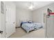 Bedroom features 2 beds with patterned bedding, and natural light at 2010 Se 25Th St, Ocala, FL 34471