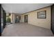 Inviting screened porch provides a comfortable space for outdoor enjoyment and relaxation at 23 Larch Crse, Ocala, FL 34480