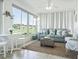 Cozy sunroom with large windows, comfortable seating, and neutral colors for a relaxing atmosphere at 2478 Nw 53Rd Avenue Rd, Ocala, FL 34482