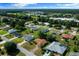 Panoramic aerial view of a community showcasing well-maintained homes, lush greenery, and convenient access to local amenities at 4992 Nw 31St St, Ocala, FL 34482