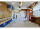 Well-equipped garage offers storage, workspace, and access door at 5060 Ne 4Th St, Ocala, FL 34470