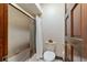 Cozy bathroom with shower and tiled walls at 6381 Sw 21St Court Rd, Ocala, FL 34471