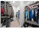 Walk-in closet featuring custom shelving and ample storage space at 645 Sw 48Th Ln, Ocala, FL 34471