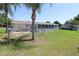Fenced backyard provides a secure space for outdoor activities and relaxation at 6472 Sw 106Th Pl, Ocala, FL 34476