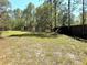 Large backyard with grass and fence offers privacy and space at 7134 Sw 129Th Terrace Road, Ocala, FL 34481