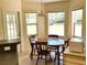 Cozy breakfast nook with multiple windows, a table, and chairs, perfect for enjoying casual meals at 7134 Sw 129Th Terrace Road, Ocala, FL 34481