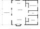 Simplified floor plan layout showing the kitchen, living room, bedroom, and Primary bedroom at 754 Se 167Th Court Rd, Silver Springs, FL 34488