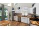 Modern kitchen featuring wood counters, light cabinets, and stainless-steel appliances at 754 Se 167Th Court Rd, Silver Springs, FL 34488