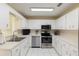 Well-maintained kitchen with stainless steel appliances, and ample counter space at 8524 Sw 90Th Ln # B, Ocala, FL 34481