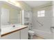 Bathroom features a bathtub and a single sink vanity at 9330 Sw 84Th Ter # A, Ocala, FL 34481