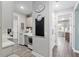Convenient laundry room with modern appliances and stylish decorative accents at 9577 Sw 82Nd Street Rd, Ocala, FL 34481