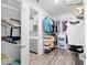 Spacious walk-in closet with custom shelving and organized storage solutions at 9577 Sw 82Nd Street Rd, Ocala, FL 34481