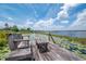 Charming wooden dock on a sunny day, offering serene lake views and relaxation at 23797 Ne 189Th St, Fort Mc Coy, FL 32134