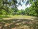 Beautiful backyard featuring lush greenery and mature trees, offering a tranquil and natural setting at 2580 Se 157Th Lane Rd, Summerfield, FL 34491