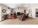 Inviting living room with neutral tones, plush seating, and ample natural light at 3887 Sw 156Th Pl, Ocala, FL 34473