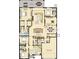 Detailed floor plan showcasing the layout of the home with labeled rooms at 5248 Red Coral Cir, Mount Dora, FL 32757