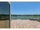 Patio overlooking a scenic lake view at 9511 Sw 71St Loop, Ocala, FL 34481