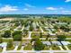 Overhead view of a single-story residence nestled in a serene residential neighborhood at 10016 Sw 62Nd Cir, Ocala, FL 34476