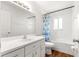 Bright bathroom featuring a tub and shower combo at 10016 Sw 62Nd Cir, Ocala, FL 34476