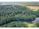 Scenic aerial view of riverfront property nestled among lush greenery at 11170 Sw 190Th Ave, Dunnellon, FL 34432