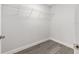 Walk-in closet featuring neutral paint, wire shelving and light gray floors at 16697 Sw 30 Avenue Rd, Ocala, FL 34473