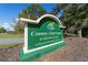 Welcome to Country Club Estates at Rainbow Springs, a deed-restricted community, as displayed on the community sign at 19586 Sw 84Th Pl, Dunnellon, FL 34432