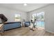 Exercise room overlooking the lanai and pool at 2671 Sw 158Th Lane Rd, Ocala, FL 34473