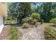Backyard featuring lush greenery, mature trees, and open space, offering a tranquil and private outdoor retreat at 4701 Nw 60Th Terrace, Ocala, FL 34482