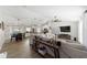 Spacious living room featuring an open floor plan with modern decor at 7442 Sw 129Th Ln, Ocala, FL 34473