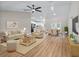 Spacious living room seamlessly flows into the kitchen and dining areas at 8293 Se 158Th St, Summerfield, FL 34491