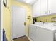 Functional laundry area with ample storage and modern appliances at 9266 Sw 91St Cir, Ocala, FL 34481