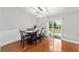 Dining room with table, chairs and natural lighting at 11 Se Fir Trail Trak, Ocala, FL 34472