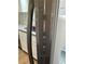 Close up of a stainless steel refrigerator panel displaying freezer and refrigerator temperature options at 14443 Sw 21St Pl, Ocala, FL 34481