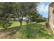 Expansive backyard with mature trees and lush green space, offering privacy and natural beauty at 2434 Walnut Heights Rd, Apopka, FL 32703
