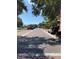 Picturesque street view with mature trees, on a brick road with parked cars adding to the scenic ambiance at 705 Washington Ave, Eustis, FL 32726
