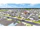 Wide aerial view of a large residential community with well-planned streets at 7224 Sw 61St Pl, Ocala, FL 34474