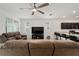 Living room and kitchen combo with open layout and modern amenities at 7224 Sw 61St Pl, Ocala, FL 34474