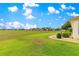 Expansive backyard overlooking community green space, perfect for outdoor activities and relaxation at 11871 Se 91St Cir, Summerfield, FL 34491