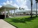 Community bocce ball courts with shaded pavilions and manicured lawns at 11871 Se 91St Cir, Summerfield, FL 34491