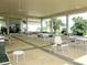 Spacious covered patio with ample seating, perfect for outdoor relaxation and gatherings at 11871 Se 91St Cir, Summerfield, FL 34491