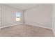Simple bedroom with a neutral color palette and carpet flooring and ample natural light at 14055 Sw 30Th Terrace Rd, Ocala, FL 34473