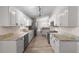 Modern kitchen showcasing granite countertops, stainless steel appliances, and plenty of cabinet storage at 14481 Sw 112Th Cir, Dunnellon, FL 34432