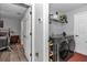 Convenient laundry area with modern appliances, designed for efficiency and organization at 16969 Sw 40Th Cir, Ocala, FL 34473