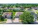 Aerial view of a residential neighborhood with well-manicured lawns and tree-lined streets at 4225 Sw 57Th Ave, Ocala, FL 34474