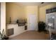 An outdoor kitchen with a built-in grill is perfect for entertaining and enjoying the weather at 4812 Se 12Th Pl, Ocala, FL 34471