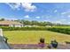 Expansive backyard showcasing a lush lawn and beautiful landscaping, perfect for outdoor activities and relaxation at 7210 Sw 179 Ct, Dunnellon, FL 34432