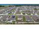 Aerial view of a residential neighborhood with similar-style homes at 8110 Sw 59Th Ter, Ocala, FL 34476