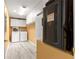 Convenient laundry room and utility area with cabinets, washer, and dryer at 9891 Se 138Th Loop, Summerfield, FL 34491