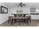 Bright dining area with modern table and chairs, perfect for gatherings at 111 Almond Rd, Ocala, FL 34472