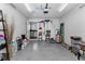 Well-organized garage space with storage solutions and ample room at 111 Almond Rd, Ocala, FL 34472